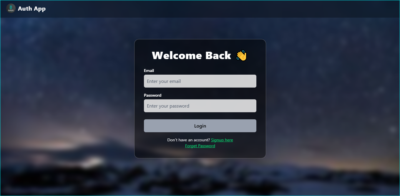 Next.js Auth System